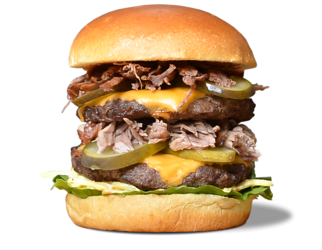 The Pod Challenge Burger